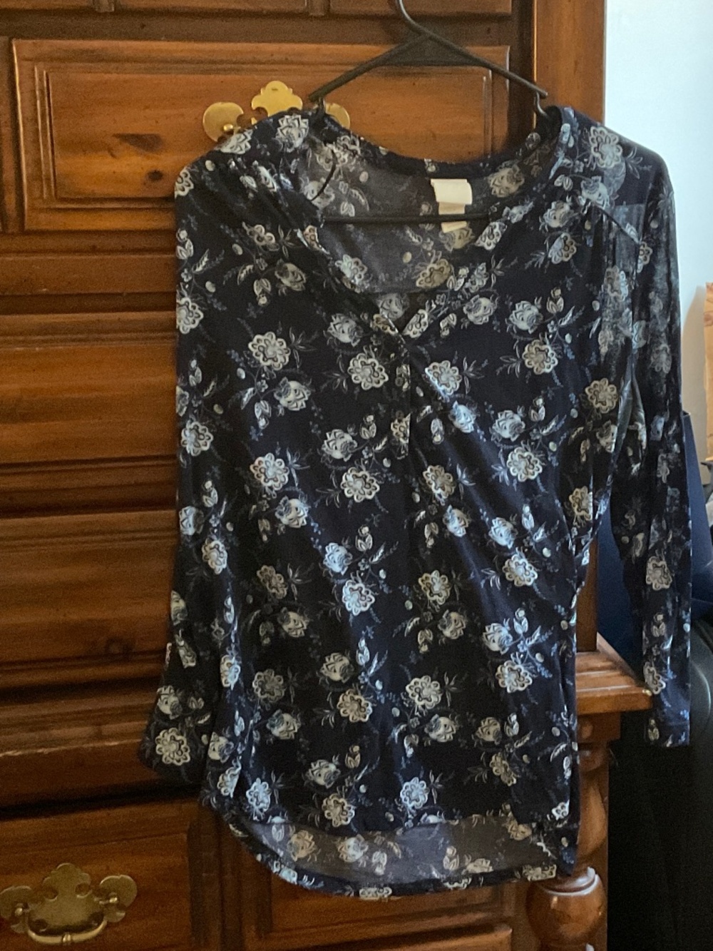 H&M floral blouse